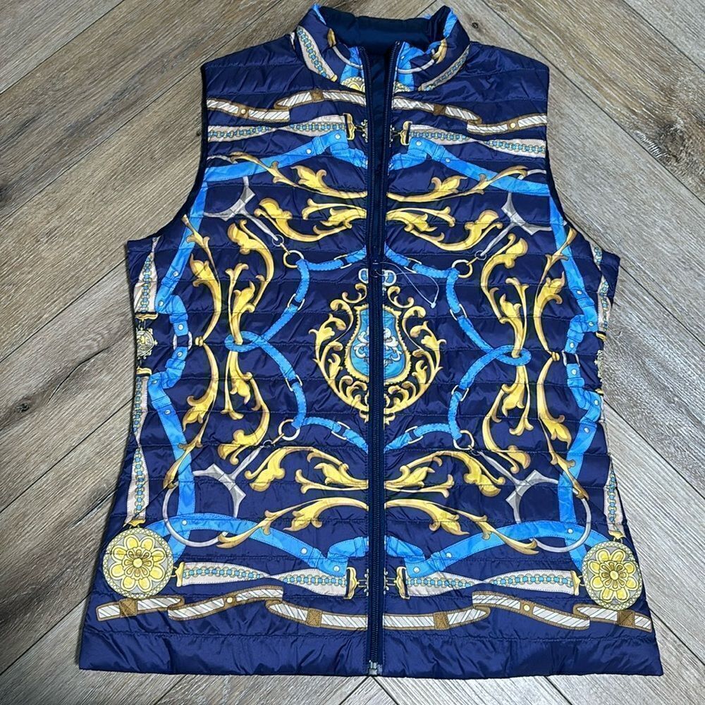 NWOT J.McLaughlin Reversible Vest